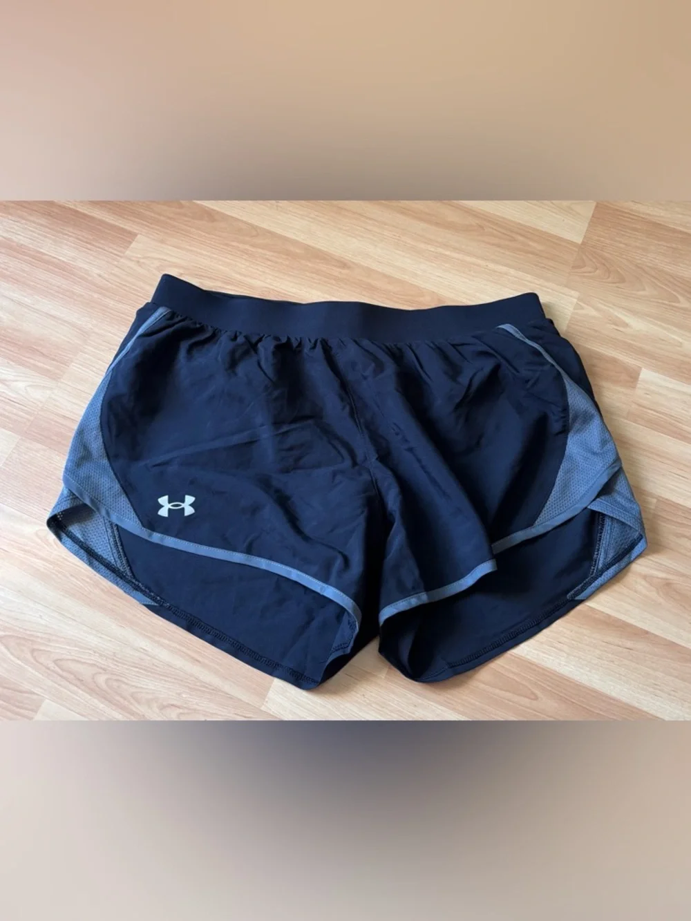 Under Armour‎ Black  Running Shorts Two Pairs